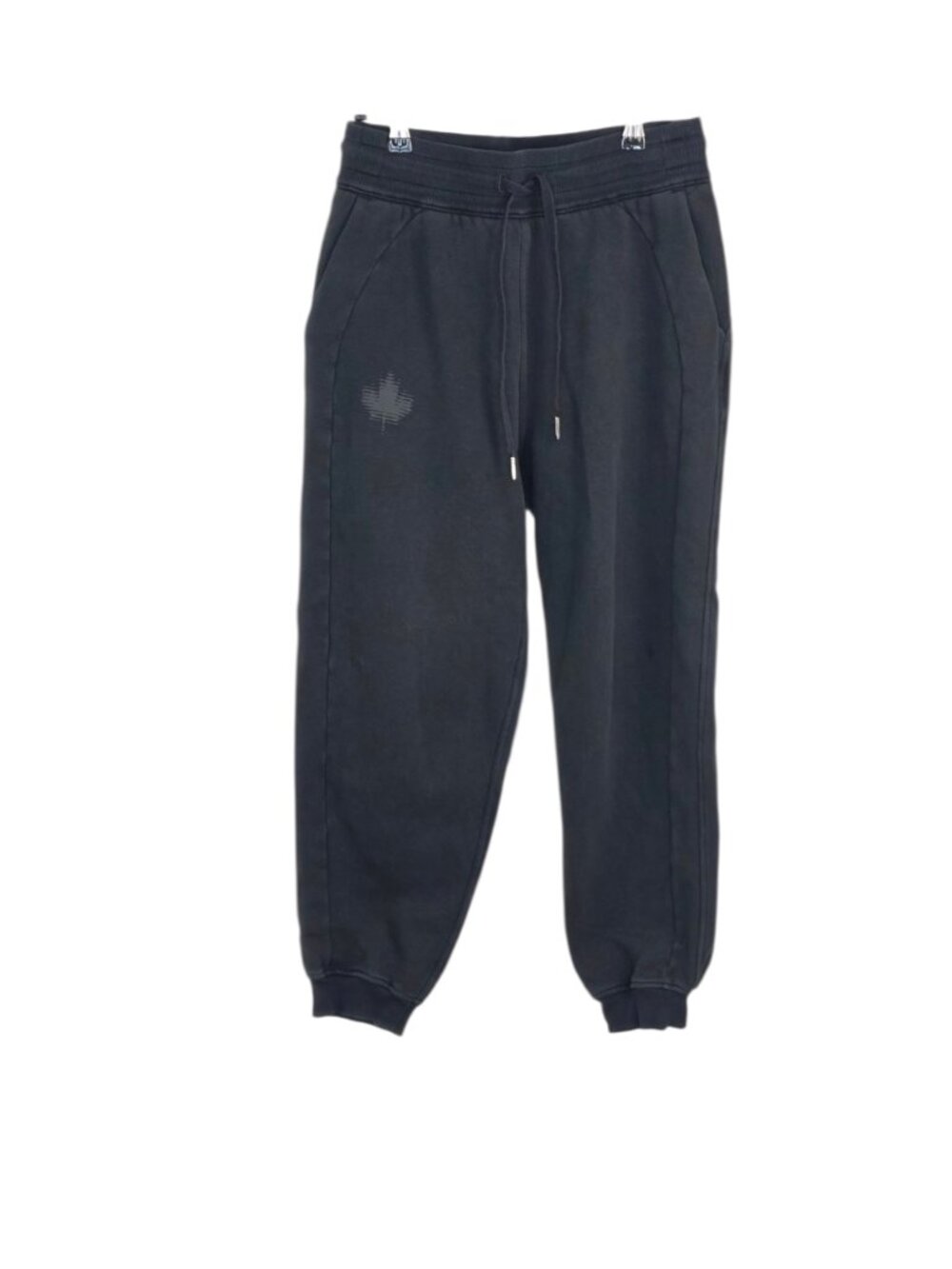 Lululemon Team Canada Relaxed Sweatpants Joggers, Black, Size 6